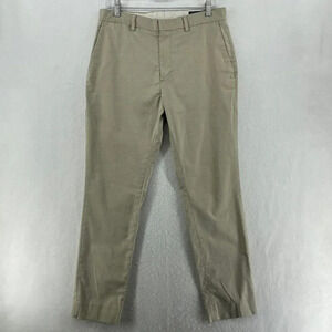 Banana Republic Pants Men's Sz 31x30 Beige Core Temp Non Iron Slim Fit Tapered